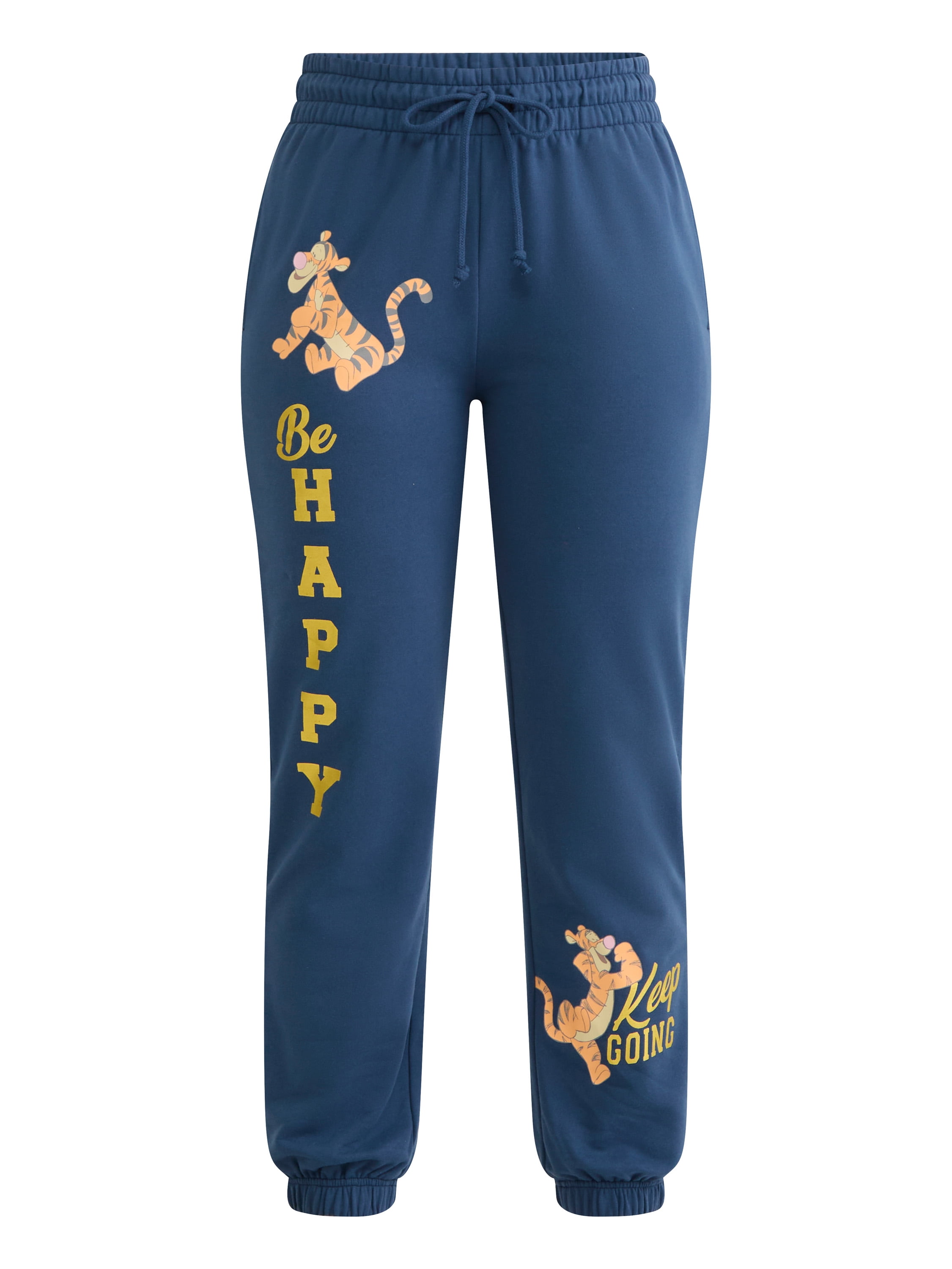 Disney Women’s and Women’s Plus Tigger Graphic Print Joggers, 29'' Inseam, Sizes XXS-2XL