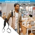 thumbnail image 6 of Uxcell 2Pcs Carrying Beach Chair Straps Adjustable Beach Chair Straps Black, 6 of 7