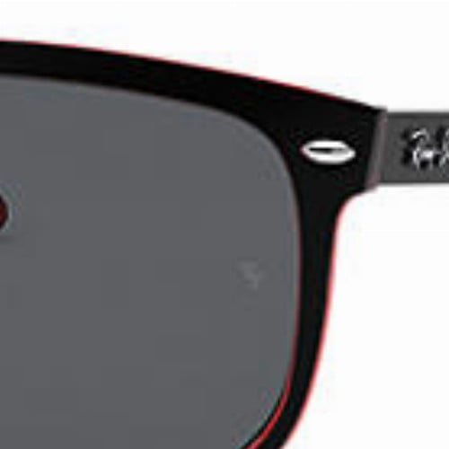Ray-Ban Men's RB4147 RB4147-617187-56 Black Wayfarer Sunglasses