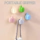 thumbnail image 4 of 2pcs Creative Thumb Wall Hook, Multifunction Self-Adhesive Cable Organizer Clips, Cute Thumb Holder for Desk Wall Key, 4 of 5