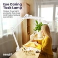 thumbnail image 5 of Neatfi Professional LED Task Lamp with Clamp, 2200 Lumens, 20-Inch Wide Head, Dimmable Work Light for Crafting, Quilting, Sewing, Home Office & Hobby Projects, White, 5 of 10