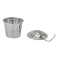 thumbnail image 2 of Stainless Steel Tea Strainer, Secure Sealing Tea Infuser Dishwasher Safe Extended Chains  for Brew Seasonings, 2 of 8