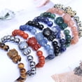 thumbnail image 2 of Venta al por mayor a granel pulsera de gatito de cristal de piedras preciosas naturales múltiples pulseras de cristal de Hello Kitty de piedra curativa espiritual, 2 of 4