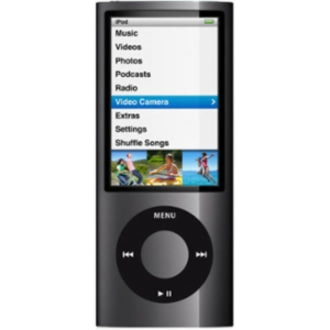 Restored Apple iPod Nano 5th Generation 8GB Black-with Brand New
