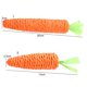 thumbnail image 5 of Juguete masticable para perros Xeyise para masticadores agresivos, duradero, resistente, artículos tejidos para dientes, encías, juguetes para perros con forma de zanahoria para perros medianos y, 5 of 7