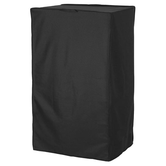 Electric Smoker Cover Waterproof - Heavy Duty 30 Inch Square Protector - UV & Fade Resistant - Weatherproof Black