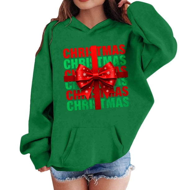 Sudadera con capucha para niñas y niños, sudadera de manga larga con cuello redondo y estampado de moda, jersey con bolsillo, sudadera de poliéster para niñas