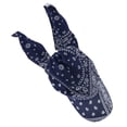 thumbnail image 2 of Helii Women's One-Piece Hijab Baseball Cap with Visor, Breathable Muslim Sport Hat, Full Coverage Headscarf with Long Tail, Stretchy Sun Protection Cap for Outdoor Navy,One Size, 2 of 4