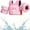 Pink Unicorn, variant on HEY! SPLASH Swim Vest for Kids, Swim Vest Kids Swim Vest Water Wings Swim Arm Band with Adjustable Strap & Secure Buckle, Swimming Wings Float Vest Fit 33-70 LBs, Pink Whale