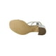 thumbnail image 4 of SANDALIA TACON DE VESTIR FIESTA DE MUJER SINTETICO PLATA  MARCA LEON 3068, 4 of 4