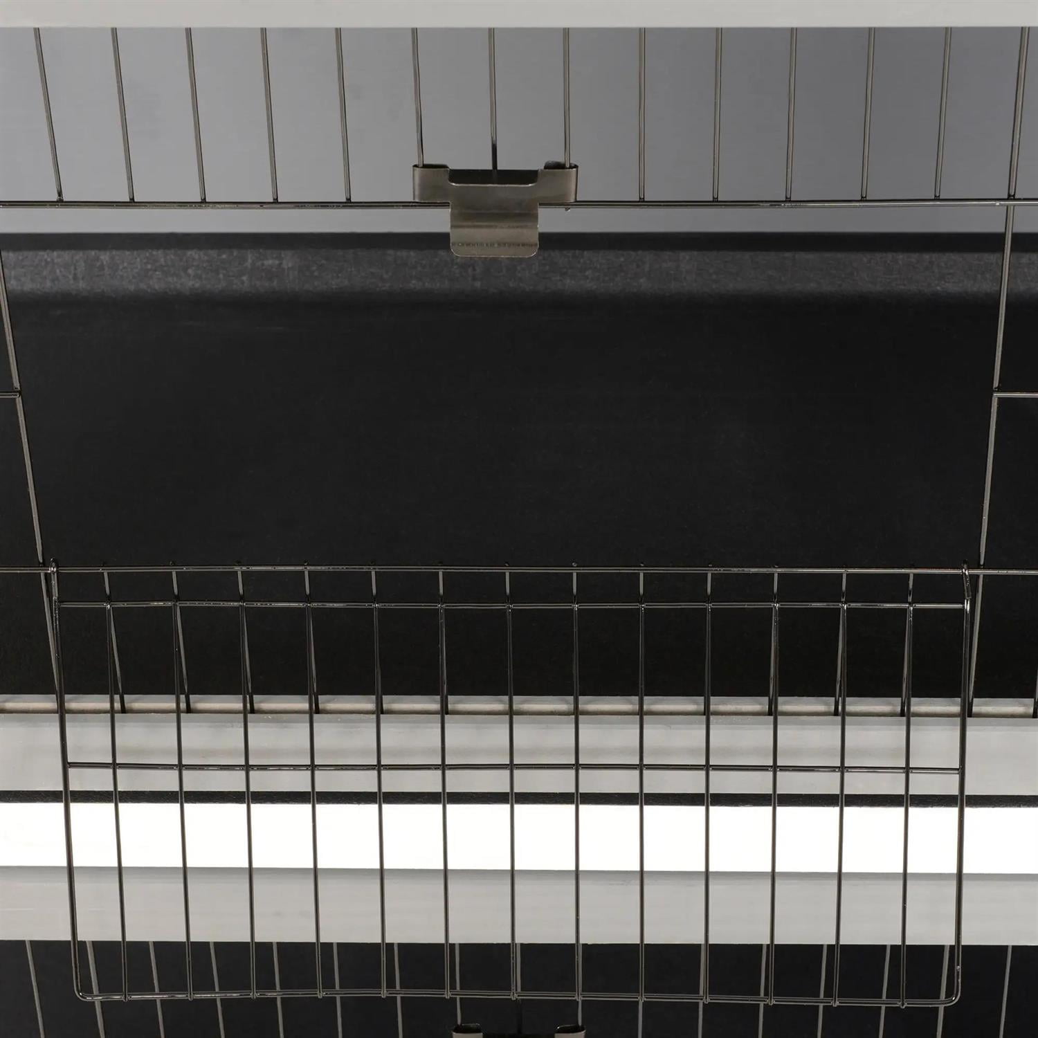 Pefilos 54" Wooden Rabbit Hutch with Enclosed Run, No Leak Tray, Outdoor Bunny Enclosure Guinea Pig Cage for Small Animals, Gray