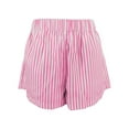 thumbnail image 4 of Stylish Women's Vertical Stripe High Waist Wide Leg Beach Shorts for Summer - Comfortable, Lightweight, Versatile for Beach, 4 of 4