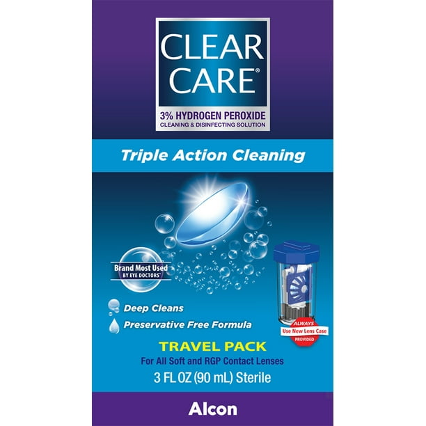 Clear Care Triple Action Cleaning & Disinfecting Contact Lens