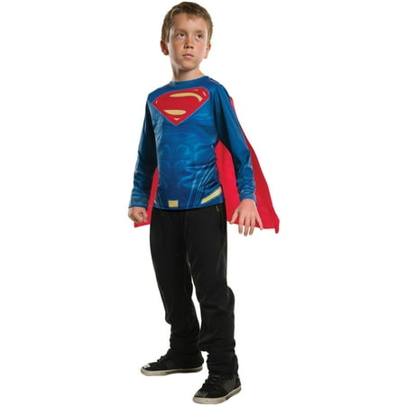 Batman V Superman: Dawn of Justice- Boys Superman Child Costume Top