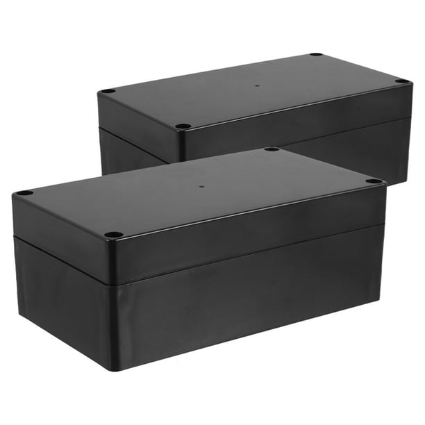 BRIGHTFUFU 2Ud Caja De Exterior Resistente A Intemperie Para Proyectos Eléctricos Y