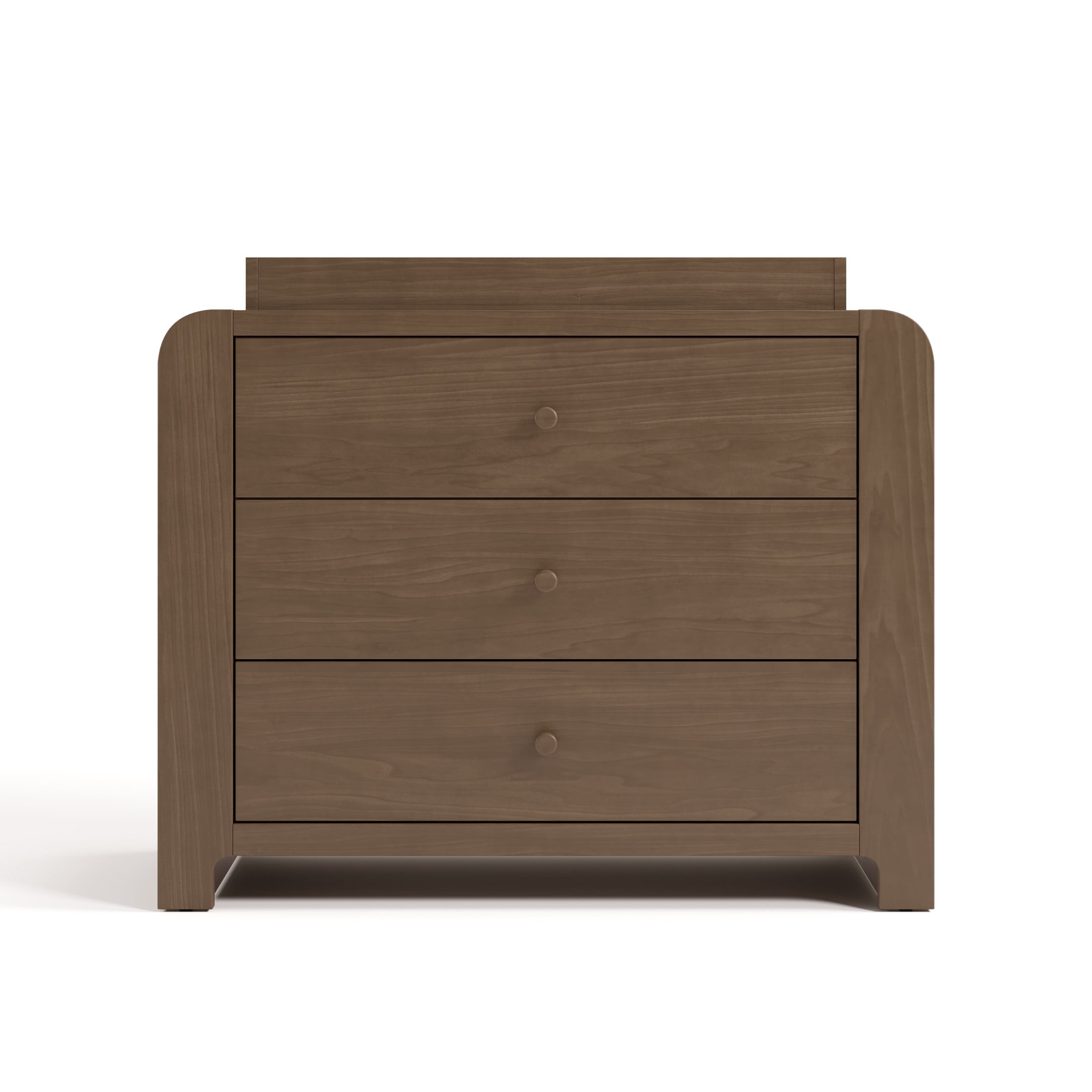 Graco Read-with-Me 3 Drawer Chest with Bookshelves and Removable Infant Changing Topper, Hazelnut