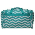 thumbnail image 3 of World Traveler 22-inch Travel Duffel Bag - Blue White Chevron, 3 of 5