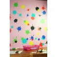 thumbnail image 2 of Wall Decor Plus More WDPM1745 Fun Mud Art Room School Splatter and Splotches Wall Vinyl Sticker Dots Decal, 5-Inch-1.75-Inch, White, 13-Piece, 2 of 4