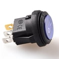 thumbnail image 4 of 10 Pcs 12V 20A Waterproof Round On/ Rocker Switch Car Auto Boat SPST, 4 of 8