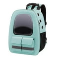 thumbnail image 4 of thinsony Cat Carrier Backpack Transparent Airline Approved for Outdoor Travel Green, 4 of 9