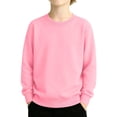 thumbnail image 7 of Girls Sweatshirt Size 10-12 Casual Solid Long Sleeve Pullover Sweatshirts for Girls Cotton Crewneck Shirt for Teen Girls Trendy Fall Back To School Outfits for Teen Girls, 7 of 7