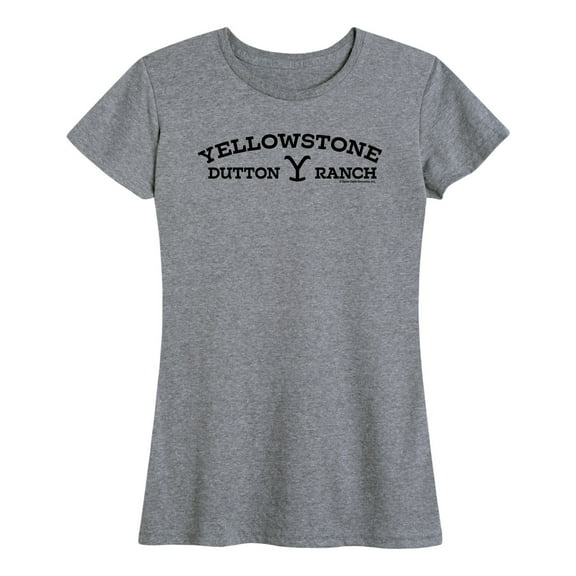 Yellowstone - Yellowstone Dutton Logo - Women's Short Sleeve Graphic T-Shirt