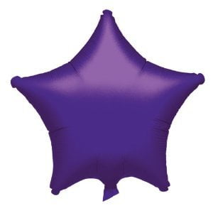 Majestic Metallic Purple Foil Balloon - XL Size, Ensures Perfect Birthday Decor, With Superior Float Time!