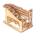 thumbnail image 2 of ziyahi Wood DIY 3D Marble Model Fun Mechanical Roller Coaster Assembly Kits For Creative Minds Marble Models Enjoy Fun Of DIY, 2 of 6