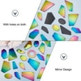 thumbnail image 4 of 1box 40pcs Sew on Mirror Rhinestones Irregular Sew on Acrylic Mirrors Colorful Mirror Tiles Mirror Loose Beads for Costume Evening Dress Clothing Hallween Wedding Decoration Acrylic, 4 of 6