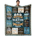 thumbnail image 1 of LHSHID Valentines Day Husband Gifts Gifts for Husband Blanket Husband Gifts from Wife Husband Birthday Gifts Romantic Anniversary Wedding Gifts for Husband Husband Gifts for Fathers Day 40"x50", 1 of 7