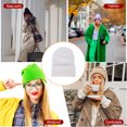 thumbnail image 3 of Gorros Beanie Minnieouse Unisex Multifuncional a Prueba de Viento Blanco, 3 of 5
