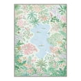 thumbnail image 3 of KUETH 8x10 Machine Washable Floral Rug for Living Room, Large Soft Low Pile Non Slip Backing Area Rug, Pastel Mint Rug for Bedroom Dining Room Office, 3 of 5