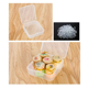 thumbnail image 3 of Caja de almacenamiento de cuentas de plástico transparente con tapa con bisagras para artículos pequeños, diamantes y cuentas (2,2 x 2,2 x 0,79 pulgadas), 3 of 6