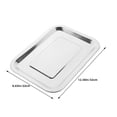 thumbnail image 4 of Miangastore Oven Baking Tray Rectangular 1Pcs 12.6x8.7x0.8in Flat Bottomed, 4 of 9