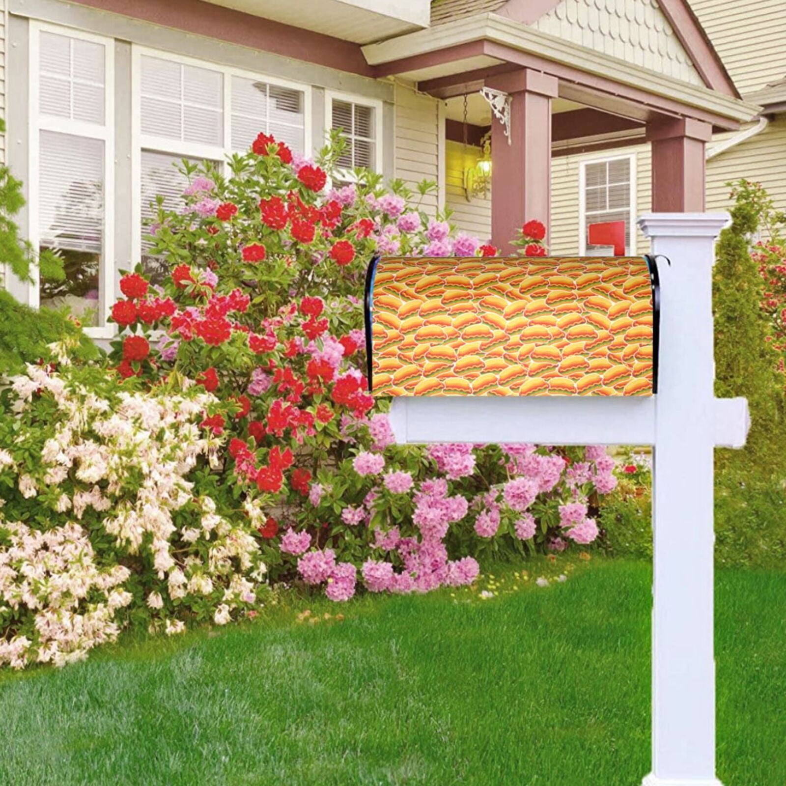 Kdxio Magnetic Mailbox Cover 21x18 in Mailbox Cover Outdoor Decoration Holiday Mailbox Covers for Home Garden Yard-21x18 in