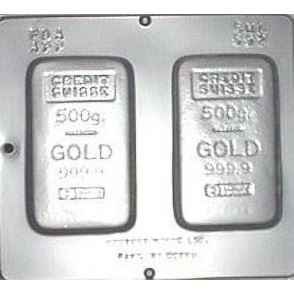 592 Gold Bar Chocolate Candy Mold