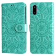 thumbnail image 3 of Funda tipo cartera GANGXUN para Samsung Galaxy F06 5G , diseño girasol, cuero PU, soporte, cierre magnético, tarjetero, 3 of 5