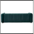 thumbnail image 4 of Contemporary Velvet Sofa Couch 84.25''W for Living Room, 4 of 5