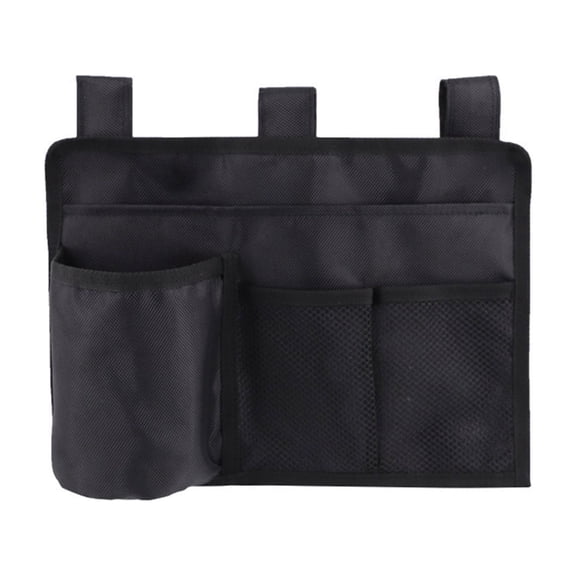 Multi Pocket Storage Hanging Bag Portable Organizer, Oxford Fabric Hanging Bag for Outing Chair Bedside Strollers, Lightweight Storage Bag with Multiple Pockets for Travel and Daily Use