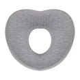 thumbnail image 2 of Almohada de viaje de espuma viscoelástica para el cuello, cojín de soporte suave, portátil y multifuncional para escritorio. gris claro, 2 of 9