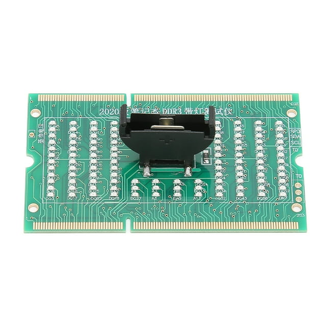 Tarjeta de prueba de ranura de memoria de placa base Nikou DDR3 Probador de memoria con LED