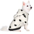 thumbnail image 2 of Honeii Maple plaid Print Small Dog Hoodies Pet Hooded Sweatshirts Fall Winter Puppy Cat Sweaters Warm Clothes for Small Dogs Outfits Costume-X-Small, 2 of 7