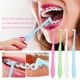 thumbnail image 2 of Cepillo interdental suave para ortodoncia, limpieza precisa de coronas, puentes y zonas difíciles como muelas del juicio y espacios entre dientes, color azul., 2 of 6