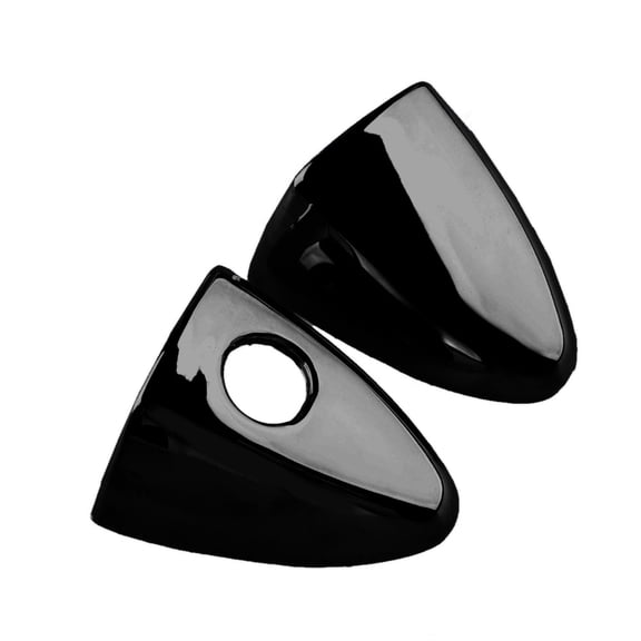 8x Gloss Black Door Handle Covers With Smart Key Hole For Honda Pilot 2016-2022
