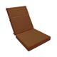 thumbnail image 3 of Cojín para silla de patio, cojín para tumbona, cómodo cojín para sillón reclinable de jardín Marrón, 3 of 9