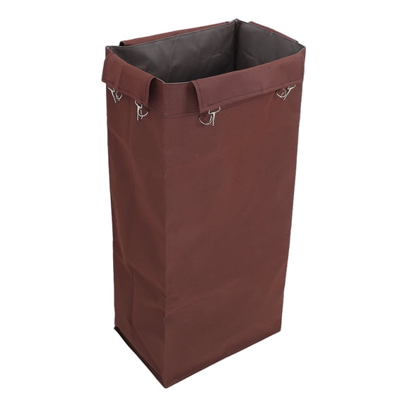 UPGRATOR Housekeeping Cart Bag Large Capacity Canvas Easy Attachment for Janitorial Use