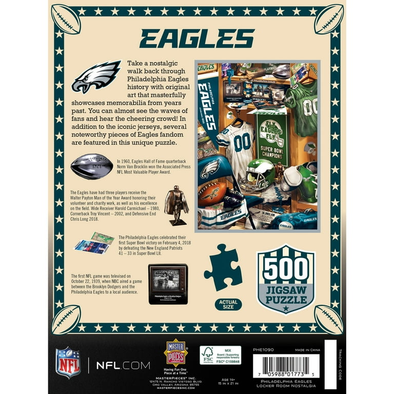 MasterPieces Adult Sports Puzzle - 500 Piece Philadelphia Eagles