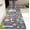 Colorful, variant on Western Rustic Kitchen Rugs Mat Set of 2 Cushioned Anti Fatigue Kitchen Mats for Floor Farmhouse Country Kitchen Floor Mat Texas Star Non Slip Waterproof Comfort Standing Mats, Brown, 17"x28"+17"x47"