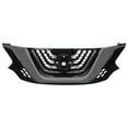 thumbnail image 2 of LABLT Chrome & Black Front Upper Grille For Nissan Murano Grill 2015-2018, 2 of 6