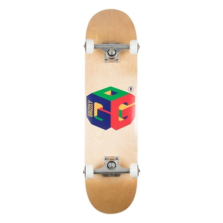 Grizzly Griptape G64 Complete Skateboard 7.75 Natural